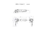Slika KOTNI BRUSILNIK WEPBA 19-125 Q DS M-BRUSH