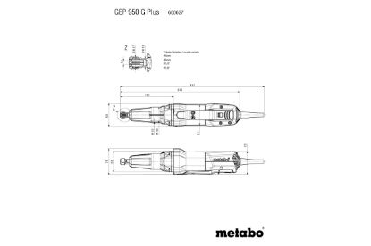 Slika PREMI BRUSILNIK GEP 950 G Plus Metabo
