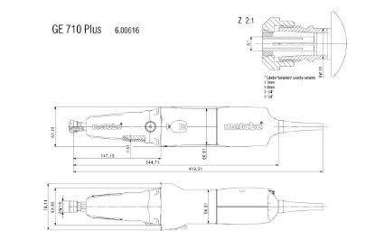 Slika BRUSILNIK PREMI GE 710 Plus