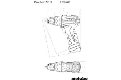 Slika BATERIJSKI UDARNI VRTALNIK POWERMAXX SB BL