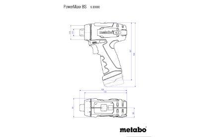 Slika PowerMaxx BS Basic 2x12V v kovčku, Metabo