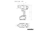 Slika TOPLOZRAČNI FEN HG 18 LTX 500 - samo stroj Metabo