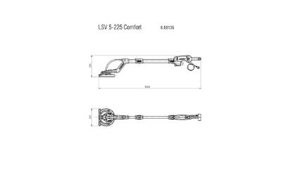 Slika BRUSILNIK Z DOLGIM VRATOM LSV 5-225 COMFORT