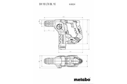 Slika BATERIJSKO KLADIVO BH 18 LTX BL 16