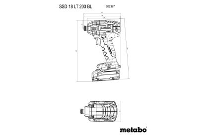 Slika BATERIJSKI UDARNI VIJAČNIK SSD 18 LT 200 BL