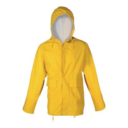 JAKNA DEŽNA EN343, RUMENE BARVE, Vel.2XL