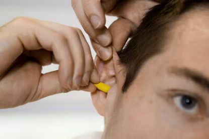 Slika 1100, ČEPKI UŠESNI 3M1100 ZA ENKRATNO UPORABO - PENASTI, 37dB (1gar/200 par)