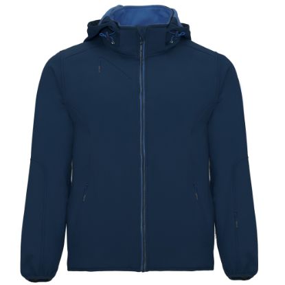 Slika Jakna moška softshell, Siberia, temno modra, SS6428