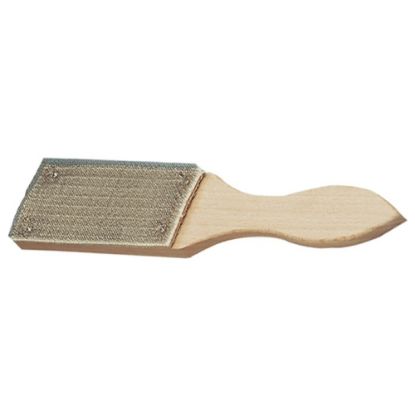 Ščetka za čiščenje pil, jeklena žica, dolžina: 235 mm, dolžina obloge: 115 mm