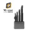 GARNITURA: SCLC 95° A0608H-SCLCR06, A0810J-SCLCR06, A1012K-SCLCR06, A1216M-SCLCR