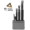 GARNITURA: STFC 90° A0810J-STFCR11, A1012K-STFCR11, A1216M-STFCR11 + 10 PLOŠČIC 