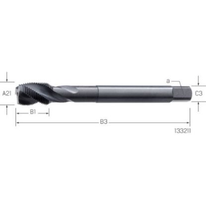 Slika Sveder navojni strojni DIN374 C ST R35 HSS-Co 133211
