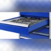 MIZA DELOVNA 1250X700MM NAST. VIŠINA 840-1040MM, RAL7035/RAL5010 (1X PREDAL + 1X