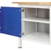 MIZA DELOVNA 1250X700MM NAST. VIŠINA 840-1040MM, RAL7035/RAL5010 (1X PREDAL + 1X