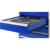 MIZA DELOVNA 1250X700MM NAST. VIŠINA 840-1040MM, RAL7035/RAL5010 (2X PREDAL + 2X