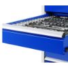 MIZA DELOVNA 1250X700MM NAST. VIŠINA 840-1040MM, RAL7035/RAL5010 (3X PREDAL + 1X