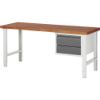 MIZA DELOVNA 2000X700MM NAST. VIŠINA 790-1140MM, RAL7035/RAL7016 (2X PREDAL) RAU