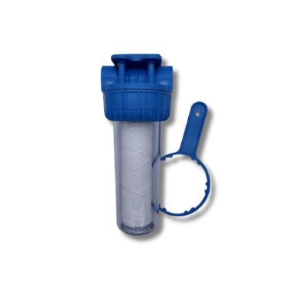 Slika FILTER VODNI MEHANSKI, ENOJNI, PRIKLOP 3/4˝