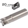 Garniture: Rezkalna glava ASM90 z notranjim hlajenjem + 20x ploščica AOMT