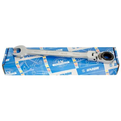 Slika GARNITURA ZGLOBNIH VILIČASTO OBROČNIH KLJUČEV Z RAGLJO V KARTONU 0