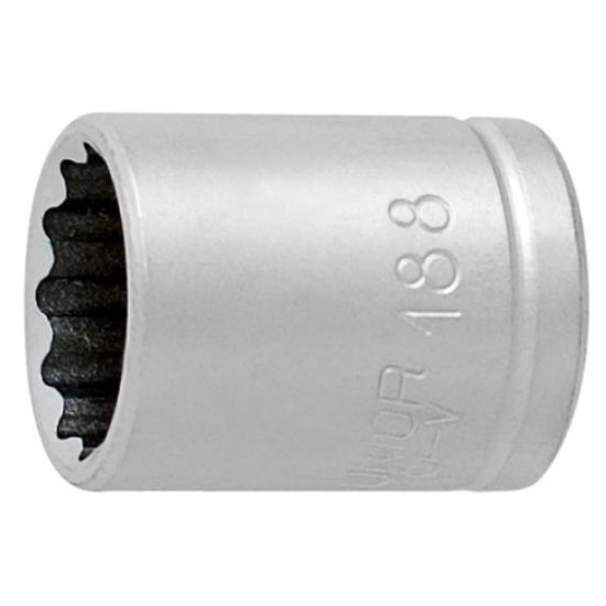Ključ nasadni 1/4", 12 kotni, 188/2 12p, Unior