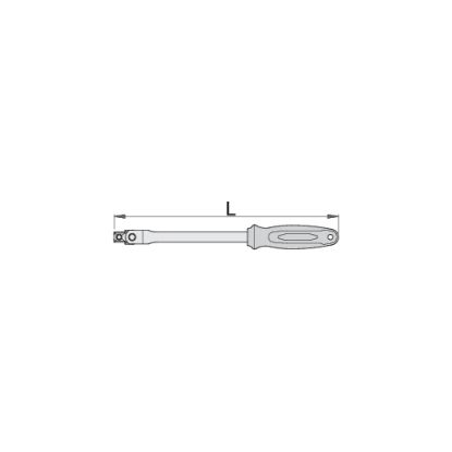 Slika Ročica z zglobom 1/2", 190.2/1BI, Unior
