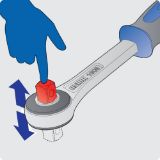 Slika RAGLJA ENOSMERNA 1/2" 1/2"