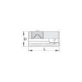 Slika ADAPTER ZA BITSE 1/4" - 1/4"
