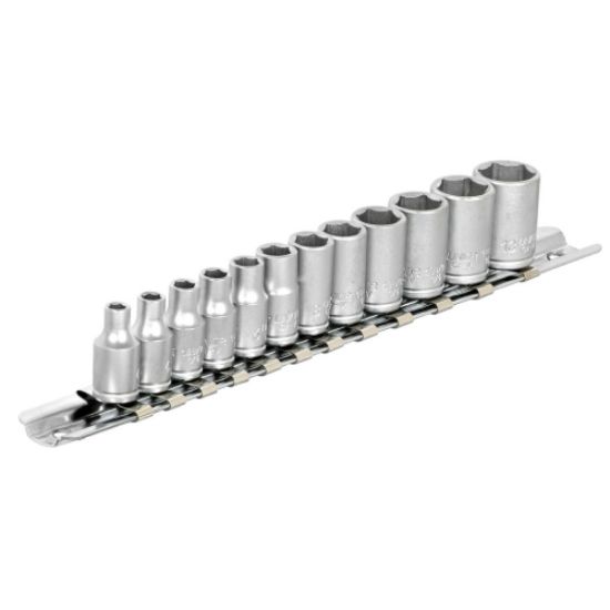 GARNITURA NASADNIH KLJUČEV 1/4" NA OBEŠALU 4 - 13/12