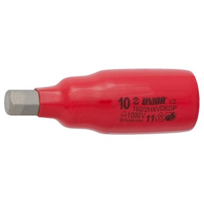 Slika Nastavek vijačni 1/2", inbus, izoliran, 192/2HXVDEDP, Unior
