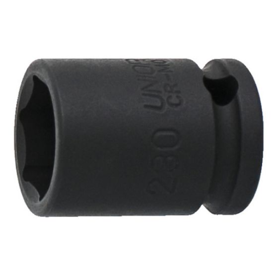 Ključ nasadni 3/8" impact, 6 kotni, 230/4 6p, Unior