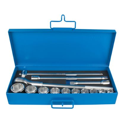 Slika GARNITURA NASADNIH KLJUČEV 3/4" V KOVINSKI KASETI 22 - 50/14