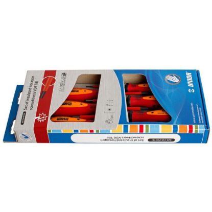 Slika GARNITURA IZOLIRANIH INBUS IZVIJAČEV VDE TBI V KARTONU /6