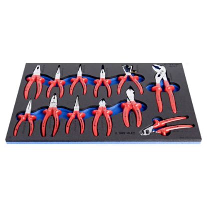 Slika GARNITURA IZOLIRANIH KLEŠČ V SOS VLOŽKU 0