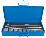 Slika GARNITURA NASADNIH KLJUČEV 3/4" V KOVINSKI KASETI 22 - 46/14