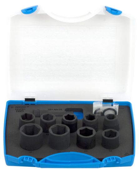 GARNITURA IMPACT KLJUČEV 1/2" V PLASTIČNI KASETI 15 - 30/12