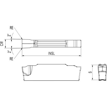 Slika Ploščice za zarezovanje in odrez ACS 302-CM