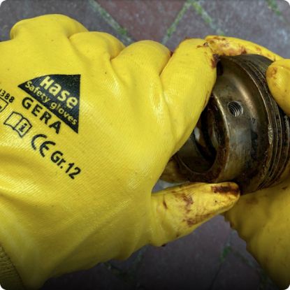 Slika Rokavice delovne vsestranske iz nitrila Gera