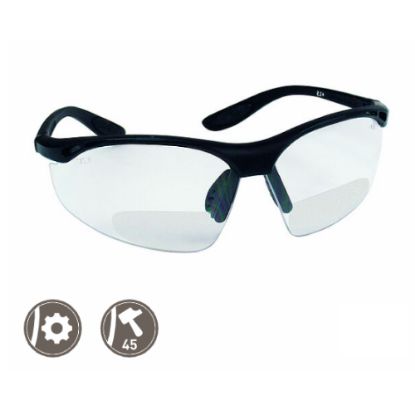 Slika Očala zaščitna, model 633, prozorno steklo 2mm, odporno na praske in meglenje