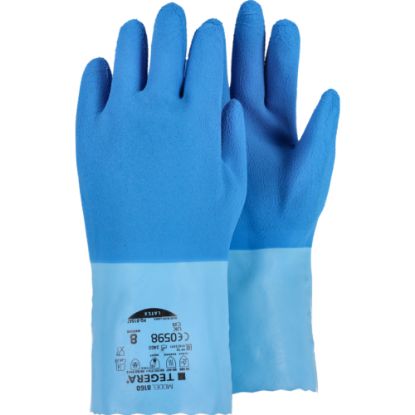 Slika Rokavice delovne za zaščito pred kemikalijami iz lateksa, TEGERA CHEMFORCE 8160