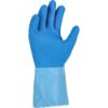 Rokavice delovne za zaščito pred kemikalijami iz lateksa, TEGERA CHEMFORCE 8160
