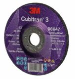 Slika PLOŠČA BRUSNA 125x7x22.23mm 3M Cubitron  98647, 36+, T27