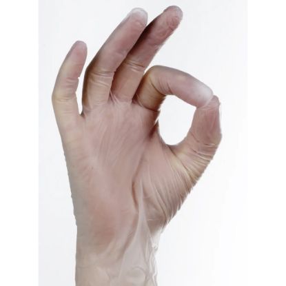 Slika Rokavice delovne za enkratno uporabo iz vinila, ESD, 100/1, TEGERA 825a