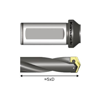 Slika Sveder za ploščice, cilindrično vpetje, Karnasch