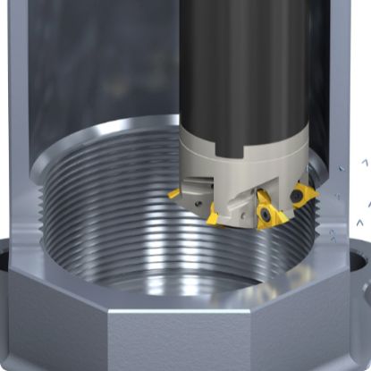 Slika Ploščice navojne rezkalne NPT tipa U