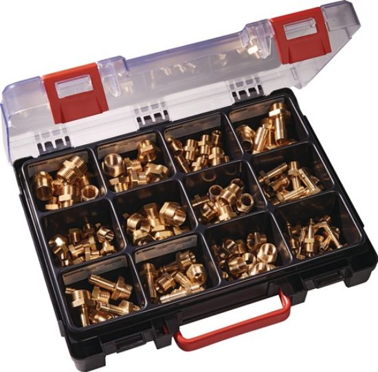 Set škatle z medeninastimi deli Tecwerk