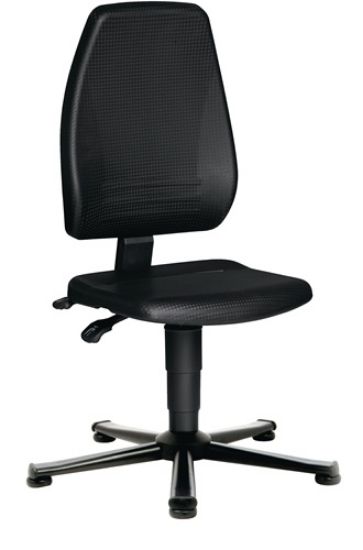 Stol pisarniški vrtljivi z naslonom, višina 440-620 mm Tecwerk