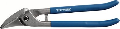 Slika Škarje za pločevino, nerjavno jeklo TECWERK