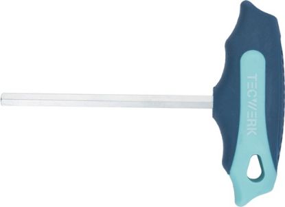 Slika Imbus ključ za kotne zatiče s T-ročajem, TECWERK