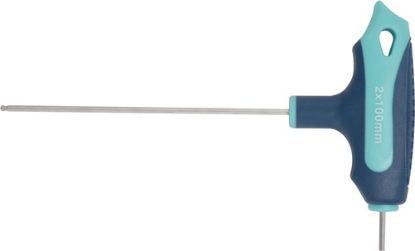 Slika Imbus ključ za kotne zatiče s T-ročajem, TECWERK